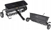 CEDRUS SP31519 AERATOR AREATOR SEED PLACER FOR GARDEN TRAILER FERTILIZER 2in1 - Kapacita. 80 l / 103 cm 