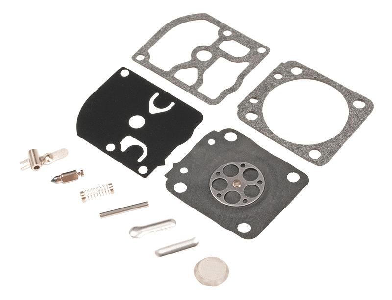 Zestaw naprawczy gaźnika RB-124 RB-124 – membrany, uszczelki, zaworek iglicowy