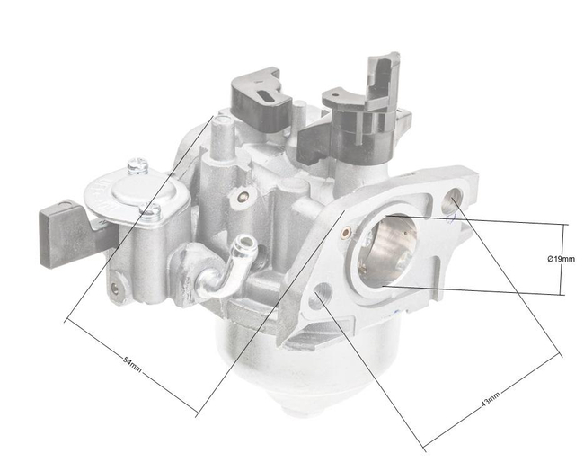 Loncin G200F carburetor sweeper ZM02 ZM04 ZM06 ORIGINAL PART 170021087-0001