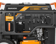 DAEWOO GDA 6600Ei AGREGAT INWERTOROWY GENERATOR PRĄDOTWÓRCZY 2x16A 5,5kW ESTART - OFICJALNY DYSTRYBUTOR - AUTORYZOWANY DEALER DAEWOO