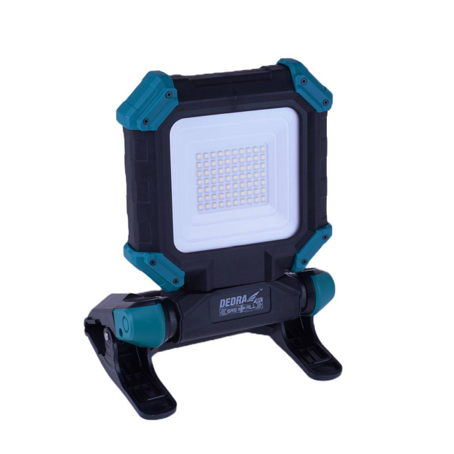 LAMPA WARSZTATOWA AKUMULATOROWA 18V DEDRA SAS+ALL DED6906 1800LM, 70 DIOD SMD