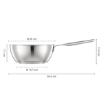 Rondel/patelnia 2 l All Steel 1064748