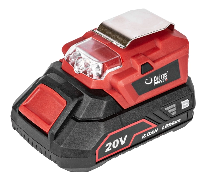 POWERBANK USB CHARGER FOR TELEPHONE LED FLIGHT POWER+ CEDRUS CHPLi 20V - OFFICIAL DISTRIBUTOR - AUTHORIZED DEALER CEDRUS