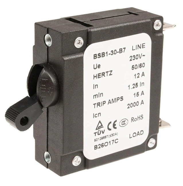 Wyłącznik Loncin przeciążeniowy 3500D-AS CZĘŚĆ ORYGINALNA 271290122-0001