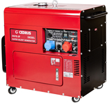 CEDRUS DG7E-3F GENERÁTOR GENERÁTOR 7,1kW / 12 hp 230/400V AVR TICHÁ VERZE CEDRUS 7,1 kW KD195FC DIESEL