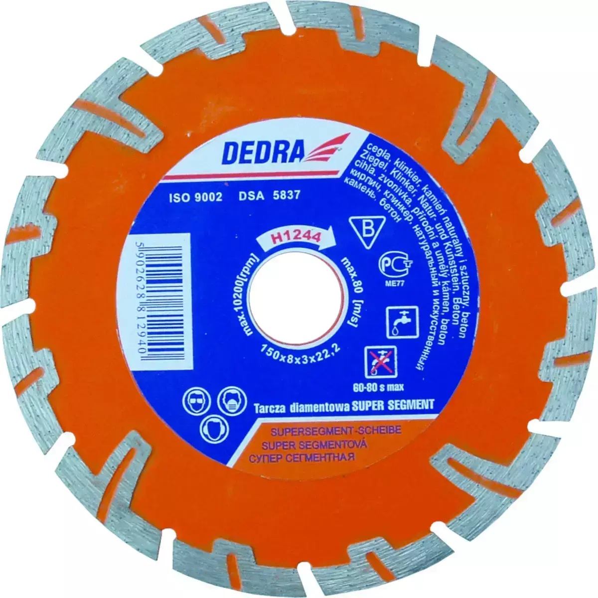 Tarcza Super Segment 180mm/22.2