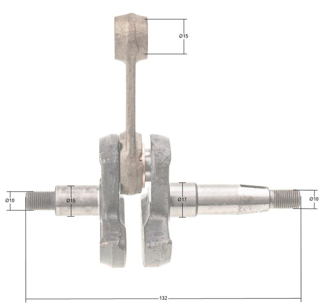 CEDRUS sprayer crankshaft OP02 070806