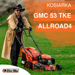 OLEO MAC GMC 53 TKE ALLROAD 4 MOTORIZOVANÁ POSYPACÍ SEKAČKA S POHONEM + STARTÉR 2000m2 MASTER CLASS PREMIUM 66079172E5 - OFICIÁLNÍ DISTRIBUTOR - AUTORIZOVANÝ PRODEJCE OLEO-MAC