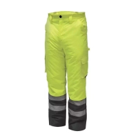 DEDRA INSULATED PANTS BH80SP1-XXXL SIZE XXXL, YELLOW
