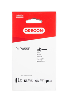 Łańcuch tnący 3/8 1.3 ścięte dłuto OREGON 55 ogniw 91P055E