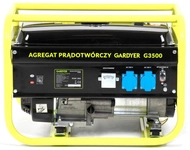 AGREGAT PRĄDOTWÓRCZY GENERATOR PRĄDU JEDNOFAZOWY GARDYER G3500 3.1 kW - OFICJALNY DYSTRYBUTOR - AUTORYZOWANY DEALER GARDYER