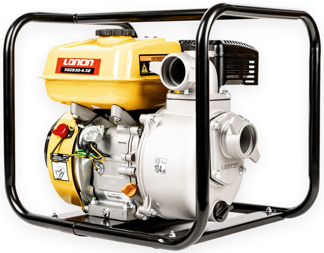 LONCIN LC50ZB30-4.5Q MOTOROVÉ ČERPADLO KOMPAKTNÍ PRO ČISTOU VODU VYSOKÝ VÝKON 30000 l/h 30m3/h - EWIMAX OFICIÁLNÍ DISTRIBUTOR - AUTORIZOVANÝ PRODEJCE LONCIN