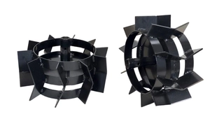 MASTERCUT ZU65018ZU KOŁA ŁOPATKOWE METALOWE ŻELAZNE GLEBOGRYZARKI HSDT OŚ SZEŚCIOKĄTNA ŚREDNICA 330MM 