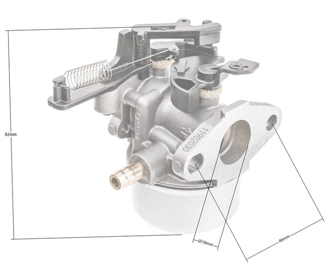 B&S carburetor ORIGINAL PART 591137