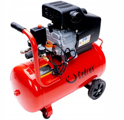 CEDRUS KM50-1T SPRĘŻARKA TŁOKOWA KOMPRESOR TŁOKOWY OLEJOWY 50L - EWIMAX - OFICJALNY DYSTRYBUTOR - AUTORYZOWANY DEALER CEDRUS