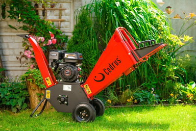 Cedrus RB02 rozdrabniacz spalinowy rębak do gałęzi 10 cm Loncin 6,5 KM