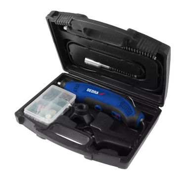 MINI BRUSKA, PŘÍMÁ BRUSKA DEDRA DED7946Z1 170W - SADA S PŘÍSLUŠENSTVÍM 44 KS, KUFŘÍK