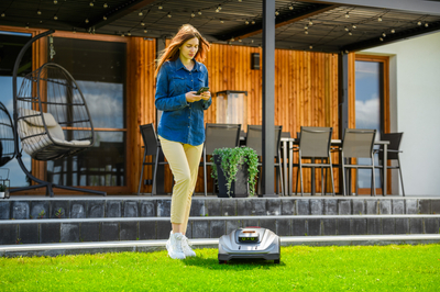 Sunseeker X5 Elite RTK Robot Koszący Kosiarka Automatyczna C-MOW X5 2000 m2 Bezprzewodowy
