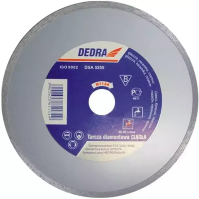 DEDRA H1135 Tarcza diamentowa ciągła 230x22,2 do płytek glazury ceramiki marmuru
