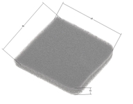 Cedrus střihací houba vzduchového filtru NZ01 020171