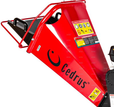 Cedrus RB02 rozdrabniacz spalinowy rębak do gałęzi 10 cm Loncin 6,5 KM