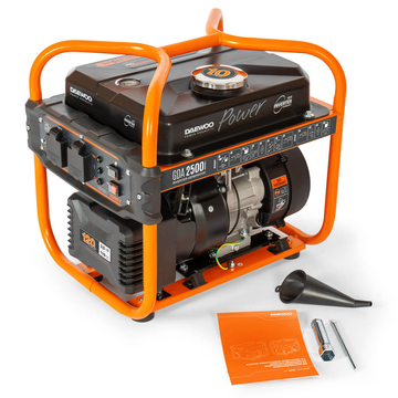 DAEWOO GDA 2500i AGREGAT INWERTOROWY GENERATOR PRĄDOTWÓRCZY 2x16A MOC 2 kW - OFICJALNY DYSTRYBUTOR - AUTORYZOWANY DEALER DAEWOO