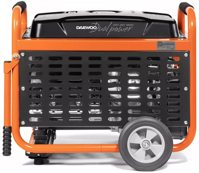 DAEWOO GDA 9500DPE-3 AGREGAT GENERATOR PRĄDOTWÓRCZY DAEWOO GDA 9500DPE-3 DUAL POWER ROZRUSZNIK , 1x32A, 1x16A 380V AVR 8kW  - OFICJALNY DYSTRYBUTOR DAEWOO