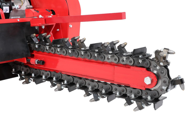 FAWORYT SK600 GARDEN SHOVER SHOVER SPRINKLER MINIKOPRAKA for laying pipes, conduits, cables etc. 15hp / 60cm