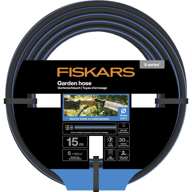 Zahradní hadice, 13 mm (1/2"), 15 m (d. 1027104) Řada X 1076044