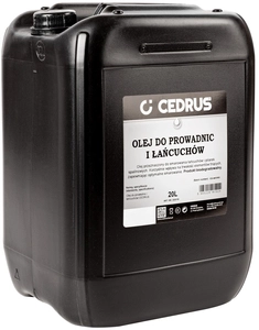 CEDRUS 20L OLEJ PRO MAZÁNÍ ŘETĚZŮ A LIŠT MOTOROVÝCH PIL - EWIMAX - OFICIÁLNÍ DISTRIBUTOR - AUTORIZOVANÝ PRODEJCE CEDRUSU