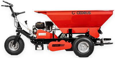 Cedrus RP325E-L Rozsiewacz Piasku i Nawozów Piaskarka Rozsypywarka Posypywarka Do Trawnika Piaskarko-rozsiewacz z Napędem CEDRP325E-L EWIMAX OFICJALNY DYSTRYBUTOR - AUTORYZOWANY DEALER CEDRUS