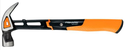 Młotek stolarski Fiskars IsoCore™ L 780 g z zakrzywionym pazurem Hardware 1027203