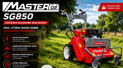 MASTERCUT SG804 STRUNOVÁ SEKAČKA NA TRÁVU PRO ZAHRADNÍ KŘOVÍ DIESEL 60CM