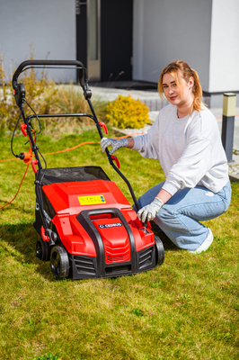 CEDRUS WE40 WERTYKULATOR DO TRAWY AREATOR 2w1 AERATOR + 2 WAŁKI 2000W / 40cm CEDWE40 - EWIMAX - OFICJALNY DYSTRYBUTOR - AUTORYZOWANY DEALER CEDRUS