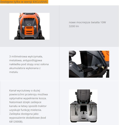 OLEO MAC OM 92/24 KH EXKLUZIVNÍ ZAHRADNICKÁ SEKAČKA LUX VERZE 92 cm / 24 hp / PREMIUM 68129090 - OFICIÁLNÍ DISTRIBUTOR - AUTORIZOVANÝ PRODEJCE OLEO-MAC