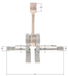 Kawasaki TH34 crankshaft 49119-2190