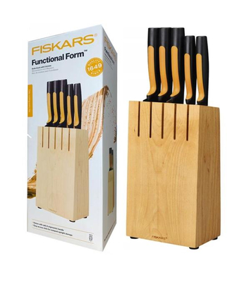 Sada 5 nožů v bloku Functional Form™ 1062927