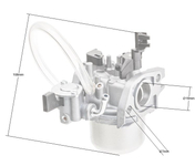 Loncin LC168F-2H carburetor ORIGINAL PART 170021094-0001