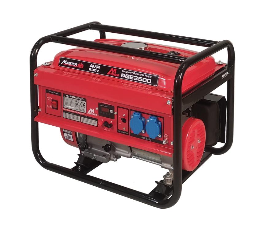 MASTERCUT PGE3500 AGREGAT PRĄDOTWÓRCZY GENERATOR PRĄDU 2,8KW 230V 7,0KM