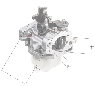 Loncin LC1P70F carburetor ORIGINAL PART 170021899-0002