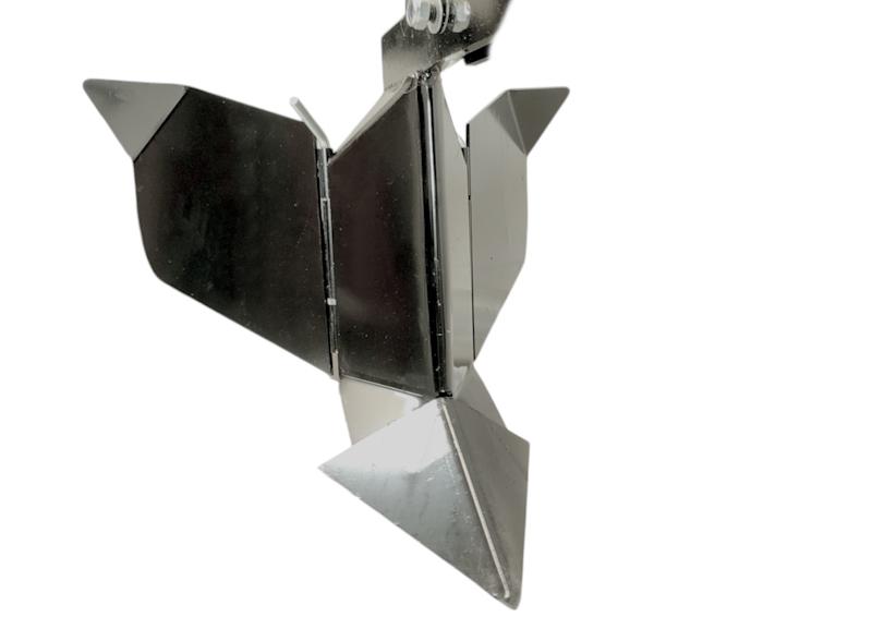 MASTERCUT MC370-10 widok od spodu na lemiesz i skrzydła obsypnika