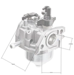 Loncin LC1P65FC carburetor ORIGINAL PART 170021298-0001