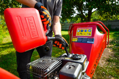 Cedrus RB02 rozdrabniacz spalinowy rębak do gałęzi 10 cm Loncin 6,5 KM
