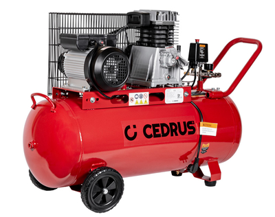 CEDRUS KM100 OIL RECIPROCATING COMPRESSOR 100L - EWIMAX - OFFICIAL DISTRIBUTOR - AUTHORIZED CEDRUS DEALER