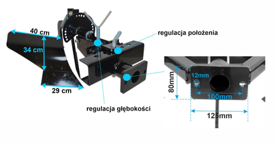 MASTERCUT MC370-14 JEDNONÁPRAVOVÝ TRAKTOROVÝ PLUH MASTERCUT MC370 / CEDRUS TJ01,TJ02