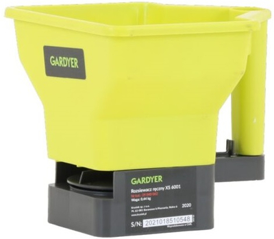 GARDYER XS 6001 GARDEN HAND SEEDING PLACER FOR FERTILIZER SAND - Poj. 3 L - OFFICIAL DISTRIBUTOR - AUTHORIZED GARDYER DEALER