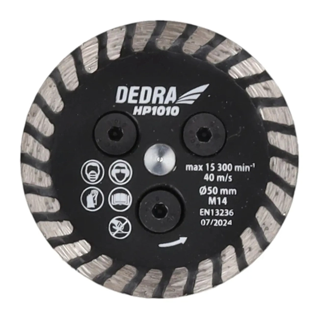 Diamond undercutting disc 50mm/M14