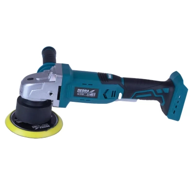 DEDRA DED7085 Polerka akumulatorowa 18V 125mm rotacyjno-mimośrodowa, polerko-szlifierka