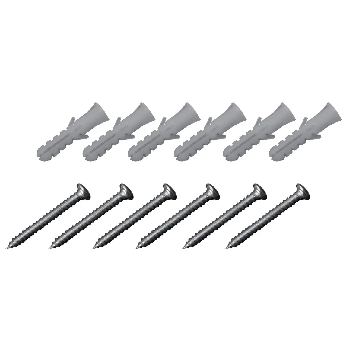 Listwy magnetyczne DEDRA – wkręty i kołki w zestawie