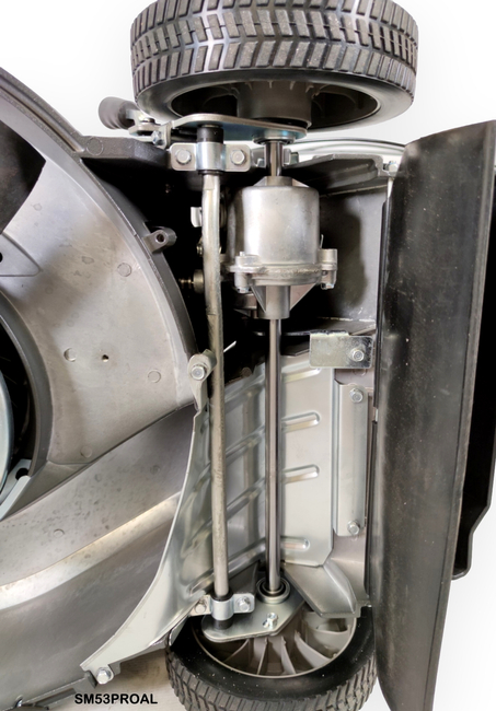 MASERCUT PRO SM53PROAL KOSIARKA SPALINOWA DO TRAWY Z NAPĘDEM KOHLER 6 KM / 53cm 3 BIEGI ALU / KOHLER / KARDAN 